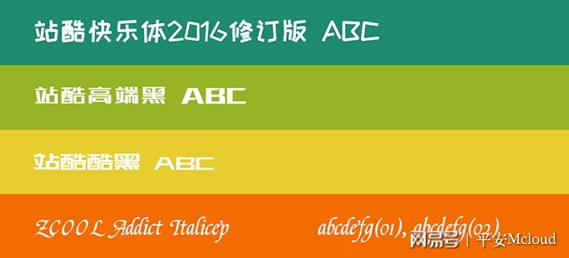 免費(fèi)商用授權(quán)字體有哪些?6