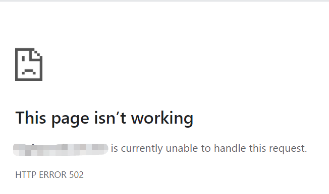 HTTP ERROR 502是什么意思？